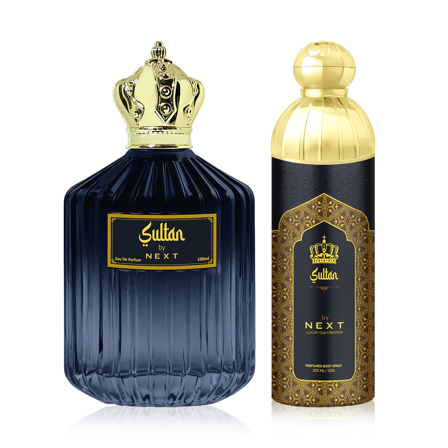 Next Care Sultan Perfume & Deo Combo Pack of 100ml + 200ml