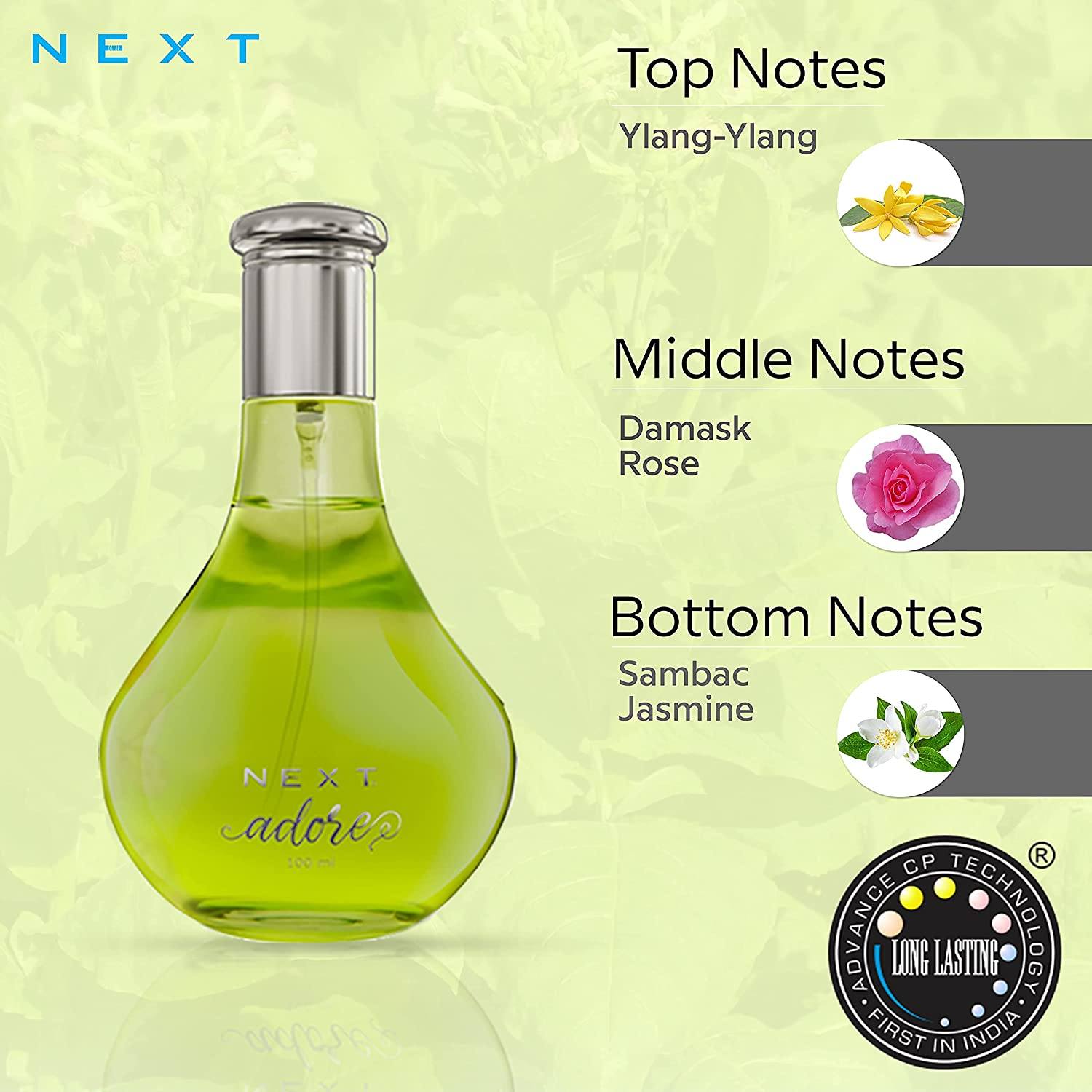 NEXT Adore Long Lasting Eau De Perfume for Women 100ML NEXT